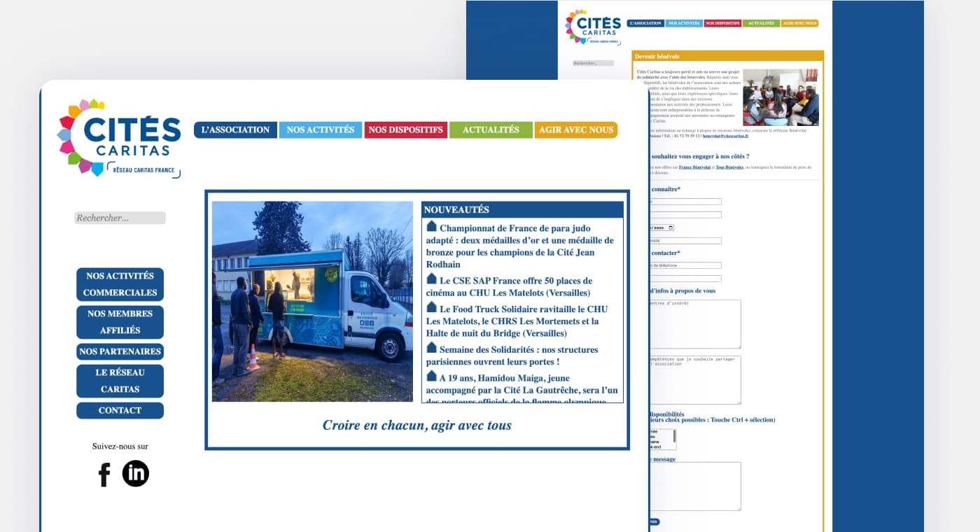 Cités Caritas - Before