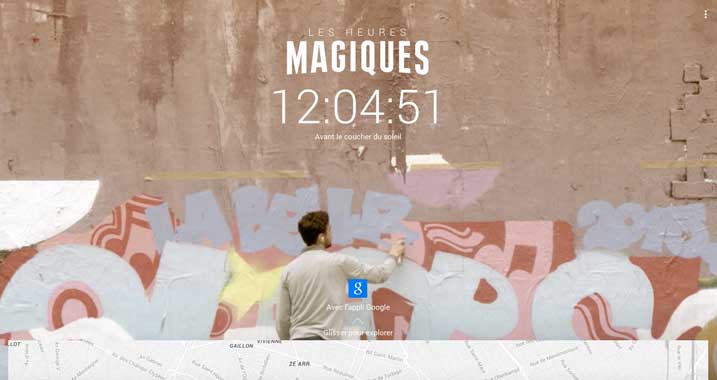 Google - Les Heures Magiques